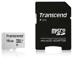 Карта памяти Transcend TS16GUSD300S-A 16 Гб