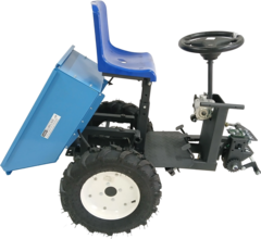 Адаптер задний с рулем АМК-4х4 под шестигранный вал