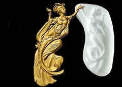 Силиконовый молд № 0350 правый