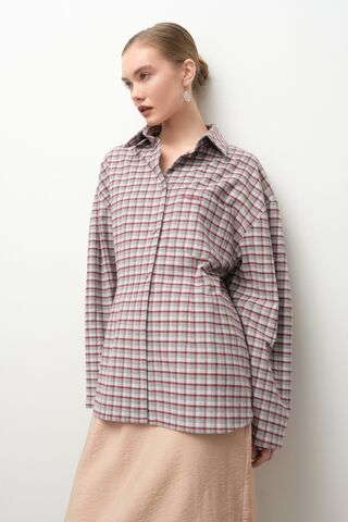 Бордовая клетка