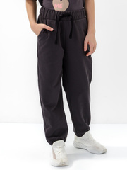 140025C-31 Брюки для девочки, Темно серый