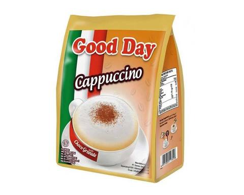 Кофе растворимый Good Day Cappuccino с сахаром и шоколадной крошкой