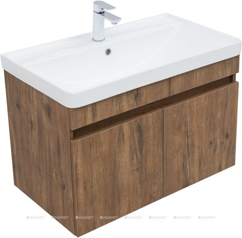 Aquanet 344797 Тумба Оптима 80 цв. дуб рустикальный (344797)