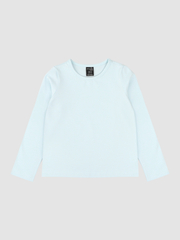 ПРЕДЗАКАЗ Лонгслив втачной рукав Mjölk Голубой