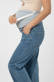Джинсы для беременных 14443 голубой