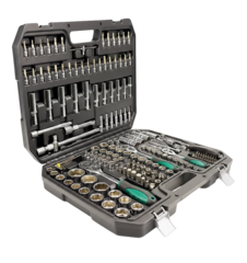 Набор инструментов 172 предмета/автомобильный 1/4, 3/8, 1/2