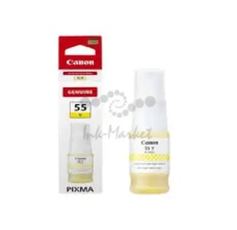 Canon - GI-55Y - GI55Y - 6291C001 - Yellow Ink Bottle (40ml)