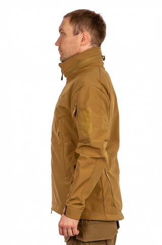 Куртка Фантом (софт-шелл, койот) 7.62 Novatex