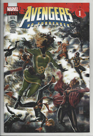 Avengers No Surrender #1 Lenticular Cover