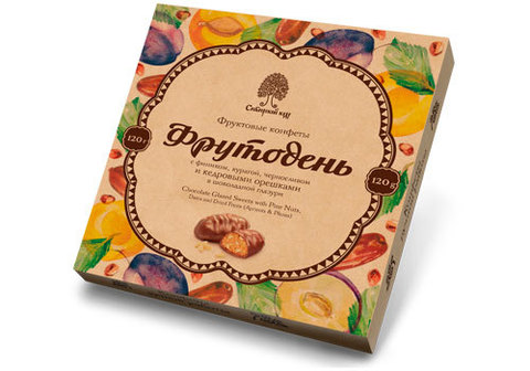 Конфеты "Фрутодень", 120гр