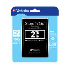 Внешний жёсткий диск Verbatim 2TB 2.5