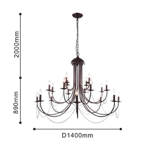 Люстра подвесная F-Promo Plini 2590-20P