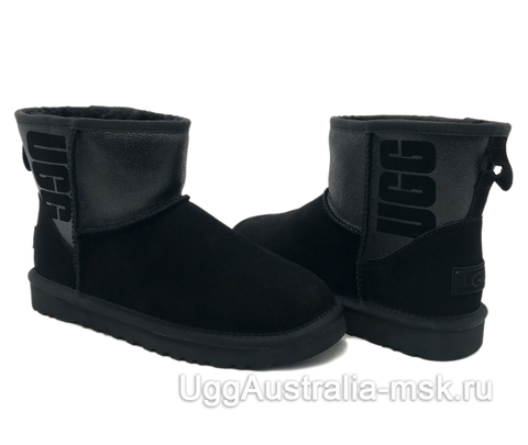 UGG Classic Mini Sparkle Boot Black