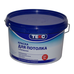 ТЕКС Краска в/д для потолка класс ПРОФИ супербелая (0,9л=1,4кг)