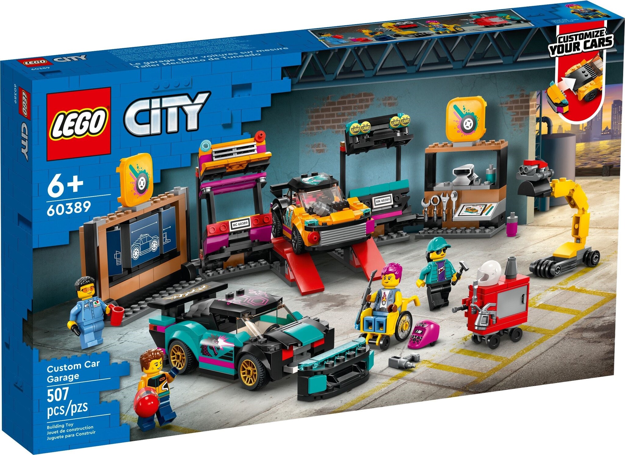 LEGO City: Автомобильная мастерская 60389 - купить по выгодной цене |  Интернет-магазин «Vsetovary.kz»