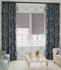 Рулонные шторы Жизель Серый