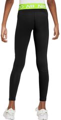 Брюки для девочки Nike Girls Pro Dri-Fit Leggings - black/volt/white