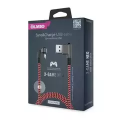 Кабель USB 2.0А Olmio X-Game NEO Lightning 1.2м