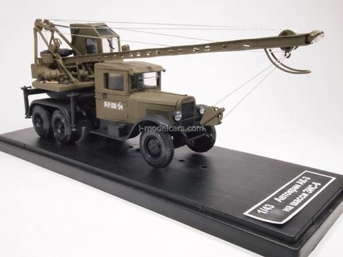 ZIS-6 truck crane AK-3 khaki 1:43 Miniclassic