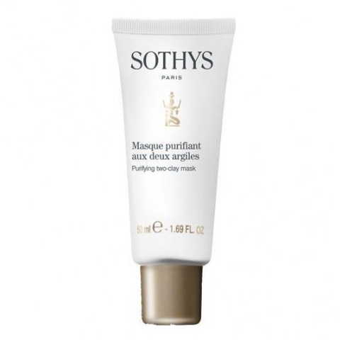 Sothys Oily Skin Line: Активная себорегулирующая очищающая маска (Purifying clay mask)