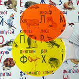 Набор больших светофильтров с ручкой, 5 шт 6