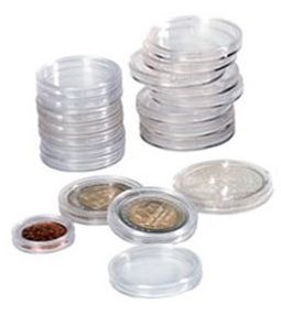 Прозрачные капсулы для монет и слитков