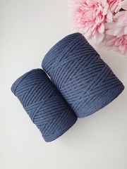 Indigo Light cotton cord 4 mm