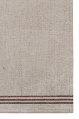 Набор кухонных полотенец 2шт 50х70 Luxberry Linen Line натуральный/коричневый