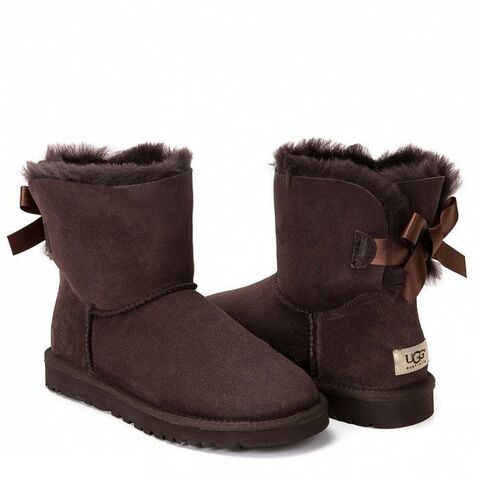 Ugg Bailey Bow Mini Ii Chocolate