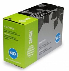 Картридж лазерный Cactus CS-CF280XS CF280X черный (6900стр.) для HP LJ Pro 400, M401, M425