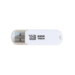 Флешка BaseTech BS2 128Гб, USB-A 3.0, белый (BS2-U3-128GB-WH)
