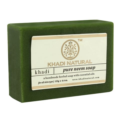 PURE NEEM Soap Khadi (Мыло ручной работы Ним Кхади), 125 г.