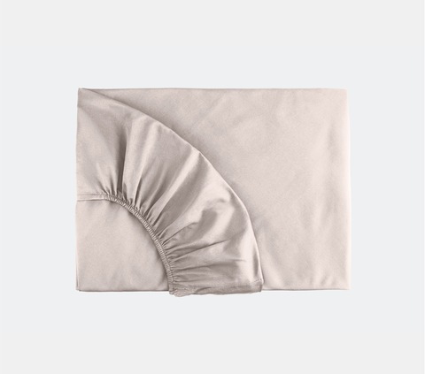 Простыня на резинке 160x200x35 Mollen песочно-бежевая