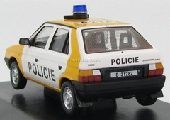 Skoda Favorit 136L Policie 1991 yellow/white Abrex 1:43