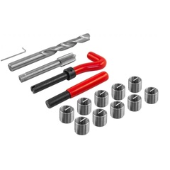 Thorvik TRIS1415 Набор для восстановления резьбы M14x1.5, 15 предметов 53182