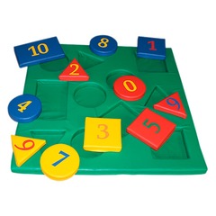Мат сенсорный "Цифры и фигуры"