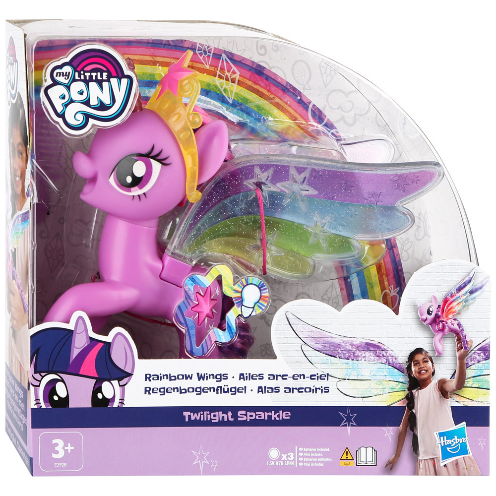 Техноволна - Фигурка Hasbro My Little Pony Искорка с радужными крыльями  E2928 - TEHNOVOLNA.RU