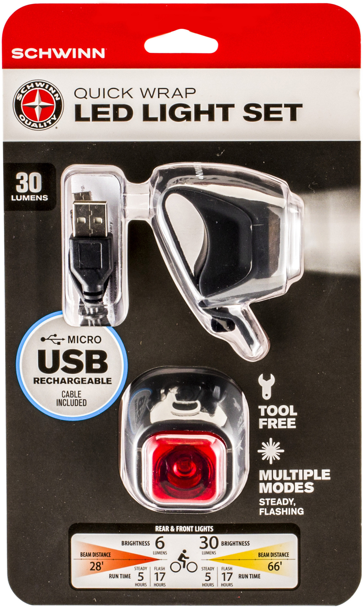 Schwinn quick wrap led light 2025
