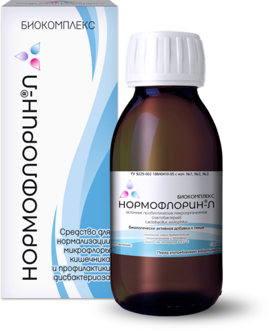 Биокомплекс Нормофлорин-Л, 100мл.
