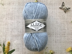 Пряжа ALIZE "Superlana maxi" 480 светло-голубой