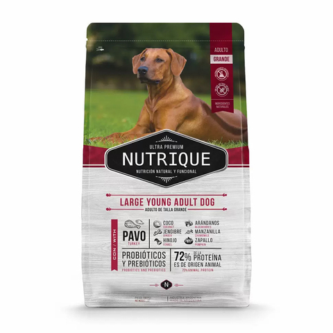 Сухой корм Vitalcan Nutrique Dog Adult с индейкой, для пожилых  крупных собак 3кг (Виталкан)