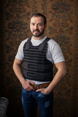 Бронежилет VIP Комфорт 4-4 тип УНИ (Ст), Бр4 кл. защиты (арт. Sl/TT, ГП, Ст)