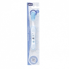 Зубная щетка детск.с эргономичной ручкой,6мес.+, (розовая)