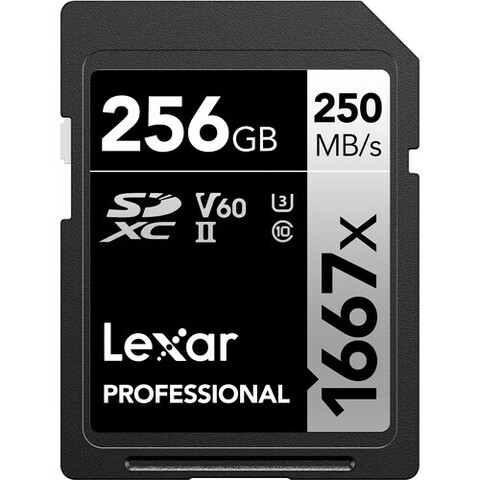 Lexar Professional 1667x UHS-II SDXC 256 Gb