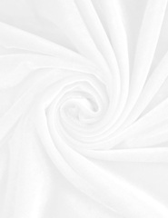 Бархат стрейч, 240 гр/м2, 98% п/э, 2% эластан, 150 см, белый