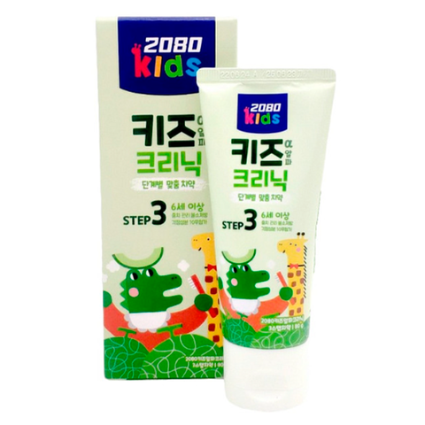 Зубная паста детская от 6 лет с фтором 2080 Kids Alparclinic 3 Step 6+ Toothpaste, 80 гр