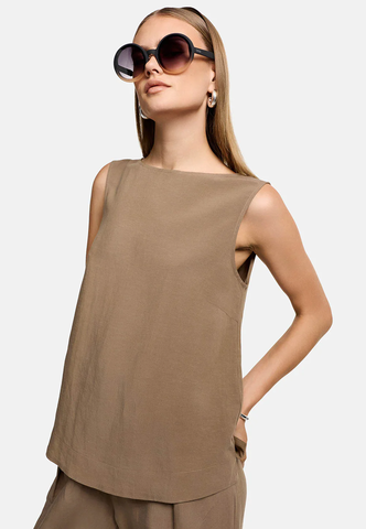 CatNoir Топ с добавлением льна