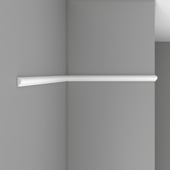 Молдинг гладкий Decomaster 97101F гибкий 30х12х2400мм