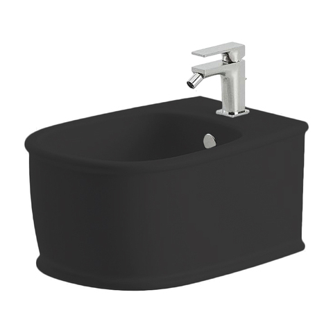 ArtCeram ATB001 03 00 ArtCeram  Atelier  Биде подвесное 36х52 см, 1 отверстие, цвет черный (Не производится)