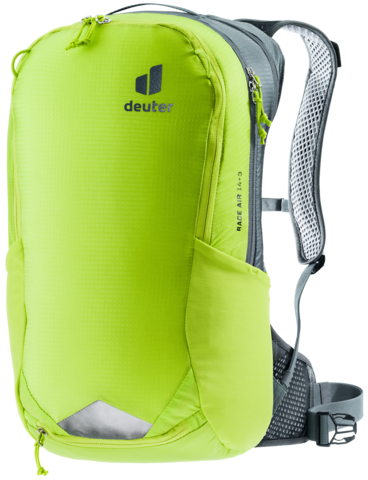 Картинка рюкзак велосипедный Deuter Race Air 14+3 Citrus/Graphite - 1